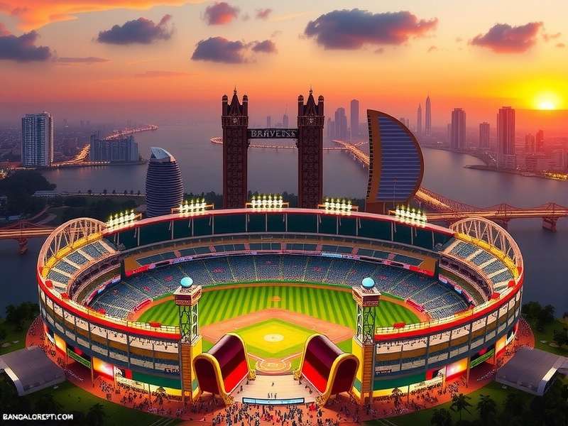 Bangalore Braves - Mumbai Expansion Concept Art Concept art for Bangalore Braves Mumbai expansion showing Gateway of India